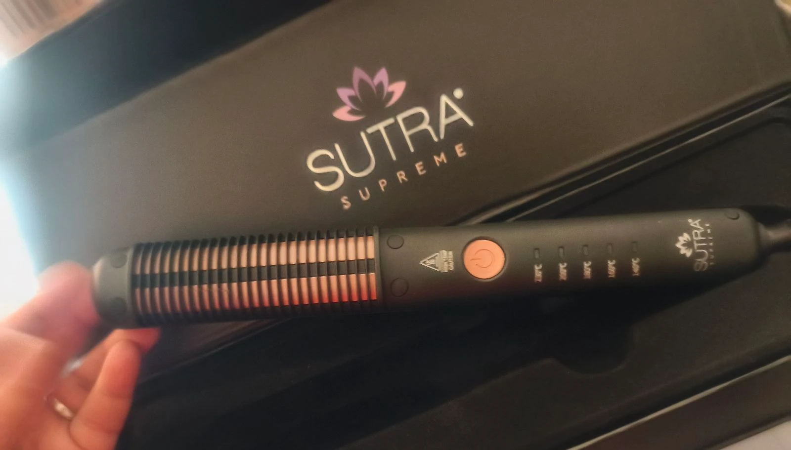 Sutra Supreme Glider Pro smoothing and curling brush - new new neuf hair straightener brosse lissante – photo 8